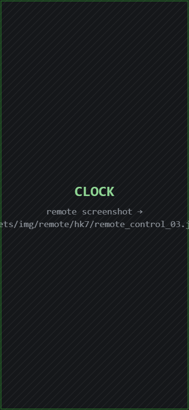 hockeyBoard7 remote CLOCK tab for the time-keeper