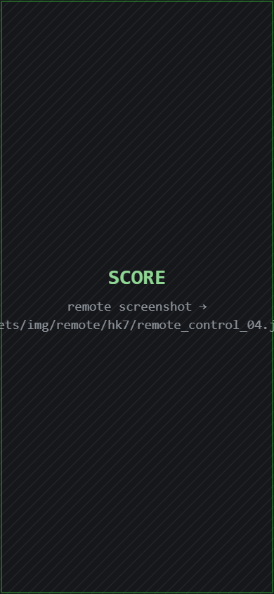 hockeyBoard7 remote SCORE tab for the scorer