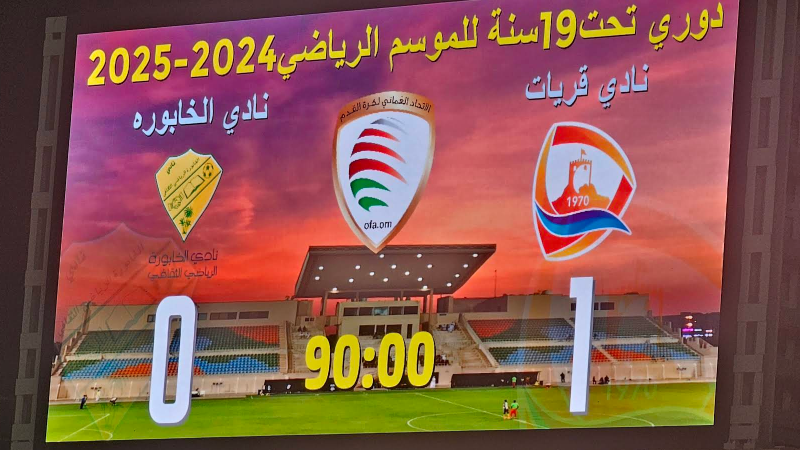 Al Seeb Stadium with LED scoreboard, Oman